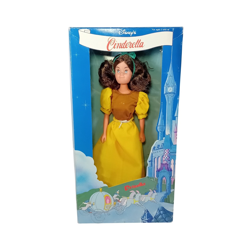 BNIB NRFB 1980 VTG Bikin Cinderella Ugly Stepsister‎ Fashion Doll Drizella READ